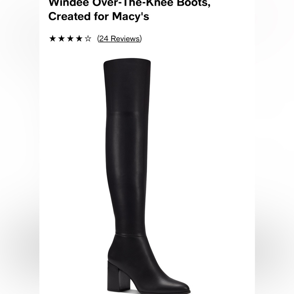 NEW IN BOX - WINDEEF INC WOMENS KNEE HIGH BOOTS